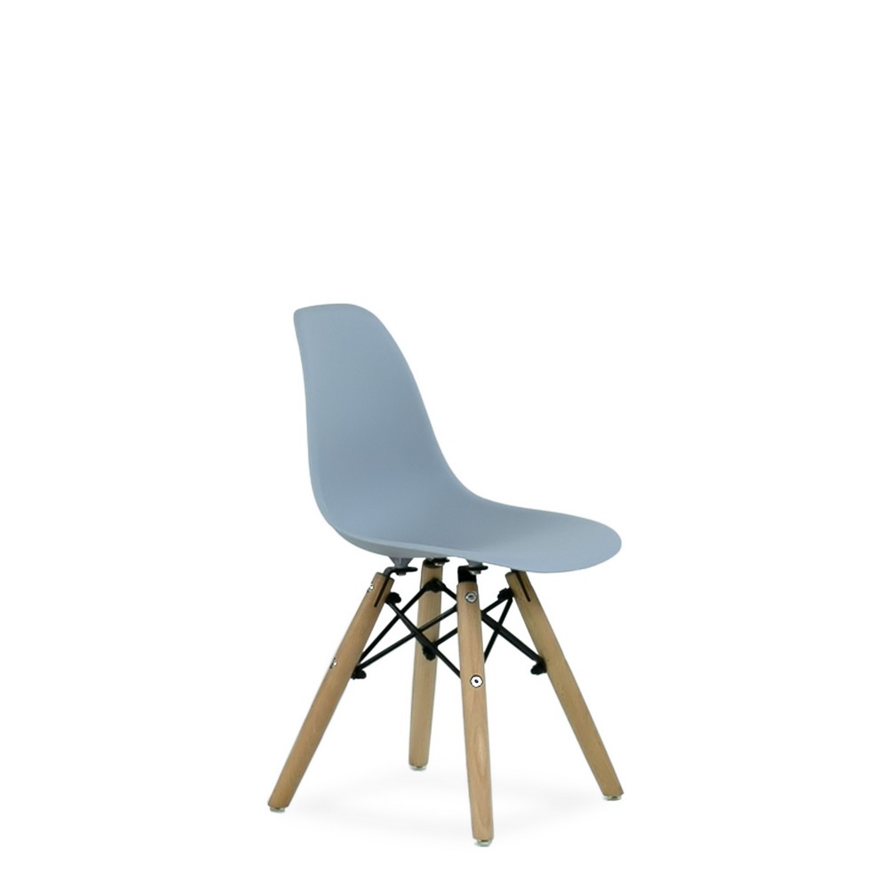 Стул Barneo N-1 Eames Style светло-серый детский