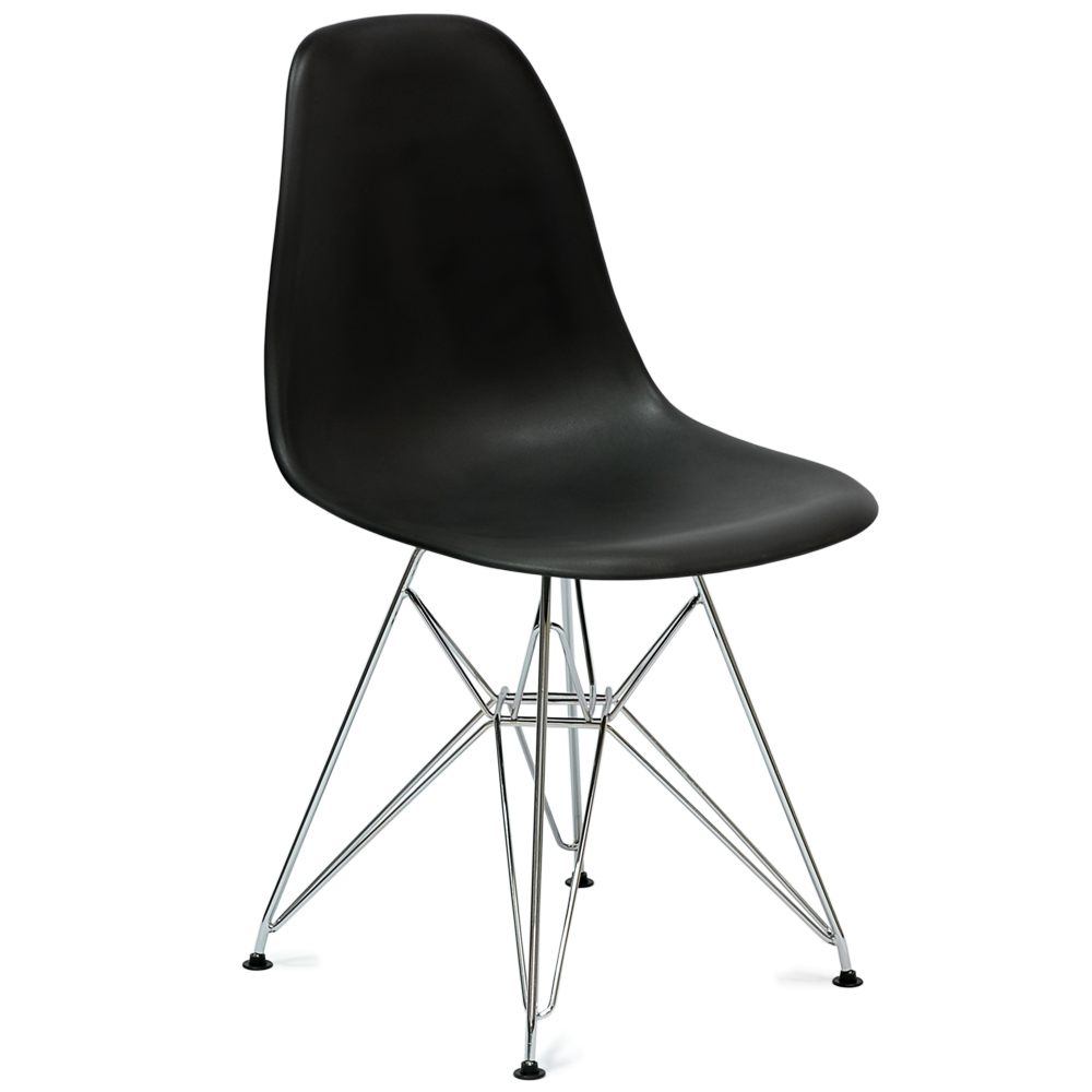 Стул Barneo N-12-14 SteelMold черный метал. ножки, Eames style